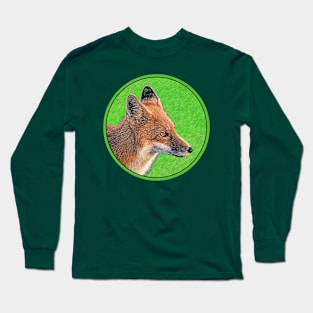 Red Fox Long Sleeve T-Shirt